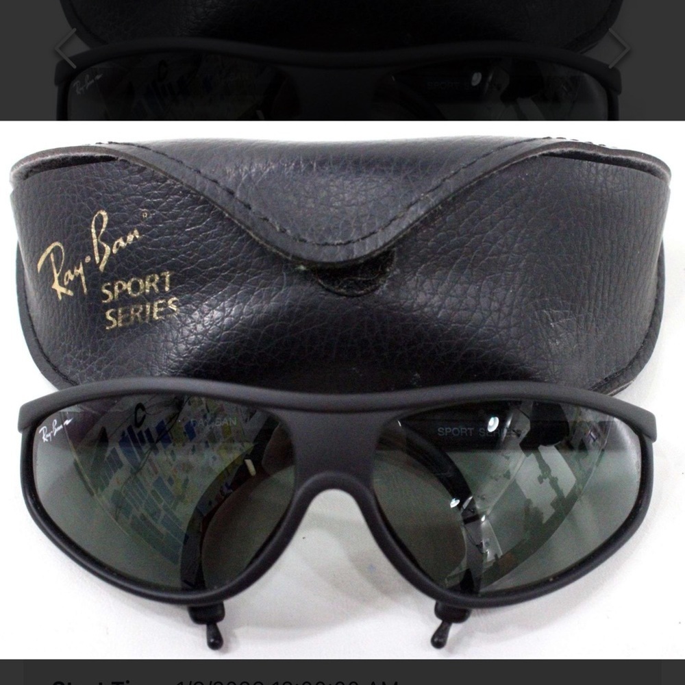 Ray-Ban Black Sport Series Sunglasses